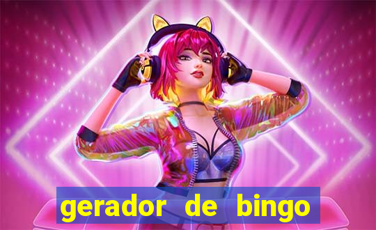 gerador de bingo cha de bebe